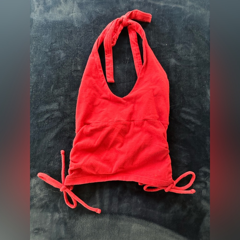 hollister halter top, size xs